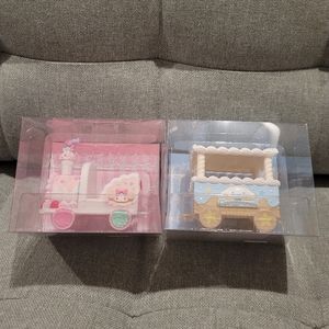 Sanrio Sweets Motif Pastel Train Set - My Melody and Cinnamoroll
